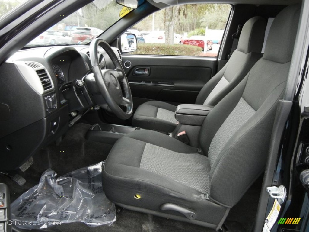 Ebony Interior 2008 Isuzu i-Series Truck i-370 LS Extended Cab Photo #61362345