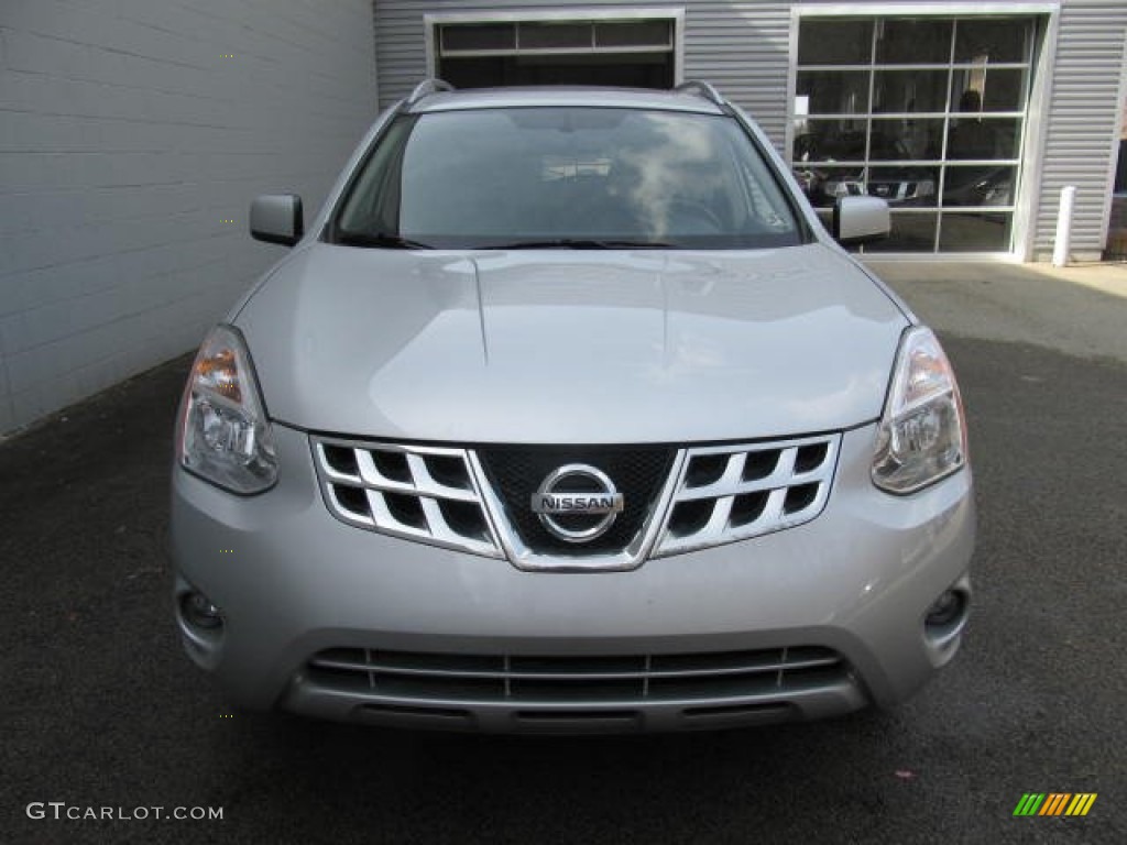2011 Rogue SL AWD - Silver Ice Metallic / Black photo #5