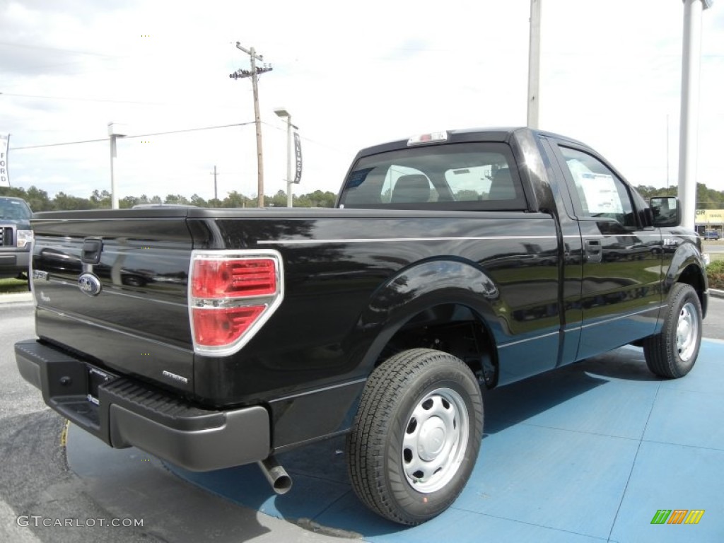 Tuxedo Black Metallic 2012 Ford F150 XL Regular Cab Exterior Photo #61364949