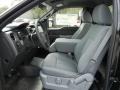 Steel Gray Interior Photo for 2012 Ford F150 #61364966