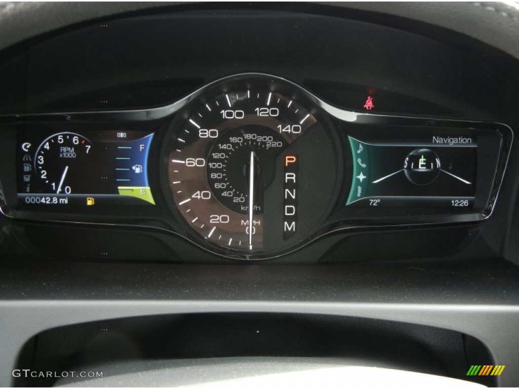 2012 Lincoln MKX FWD Gauges Photo #61365102
