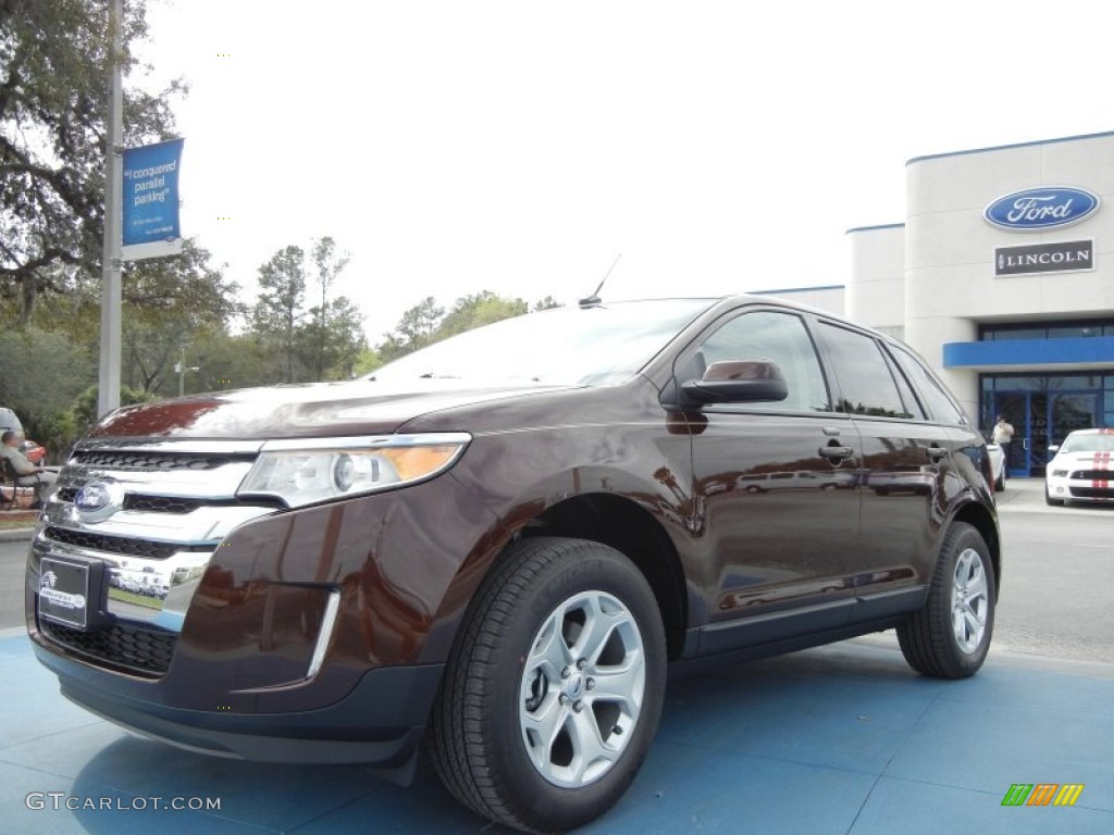 2012 Edge SEL - Cinnamon Metallic / Medium Light Stone photo #1