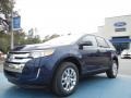 2012 Dark Blue Pearl Metallic Ford Edge Limited  photo #1