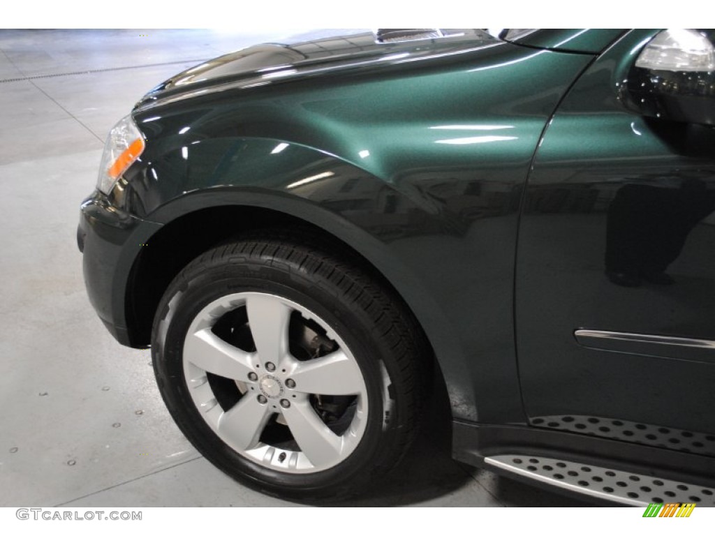 2009 ML 350 4Matic - Jade Green Metallic / Cashmere photo #6