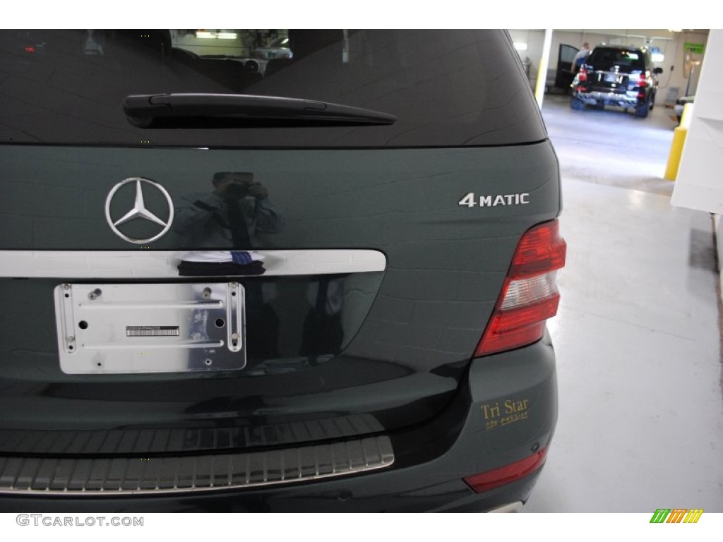2009 ML 350 4Matic - Jade Green Metallic / Cashmere photo #8