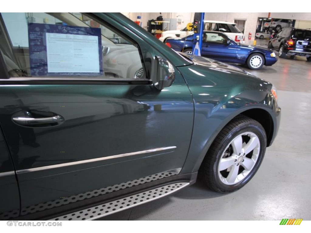 2009 ML 350 4Matic - Jade Green Metallic / Cashmere photo #10