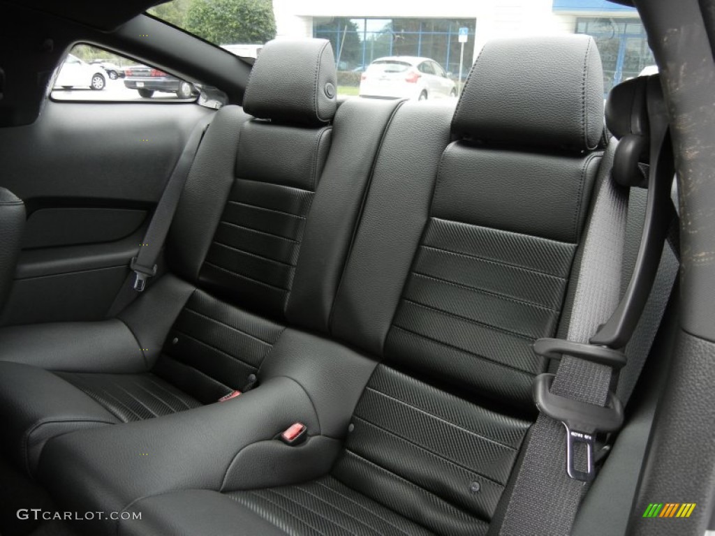 Charcoal Black/Carbon Black Interior 2012 Ford Mustang C/S California Special Coupe Photo #61366686