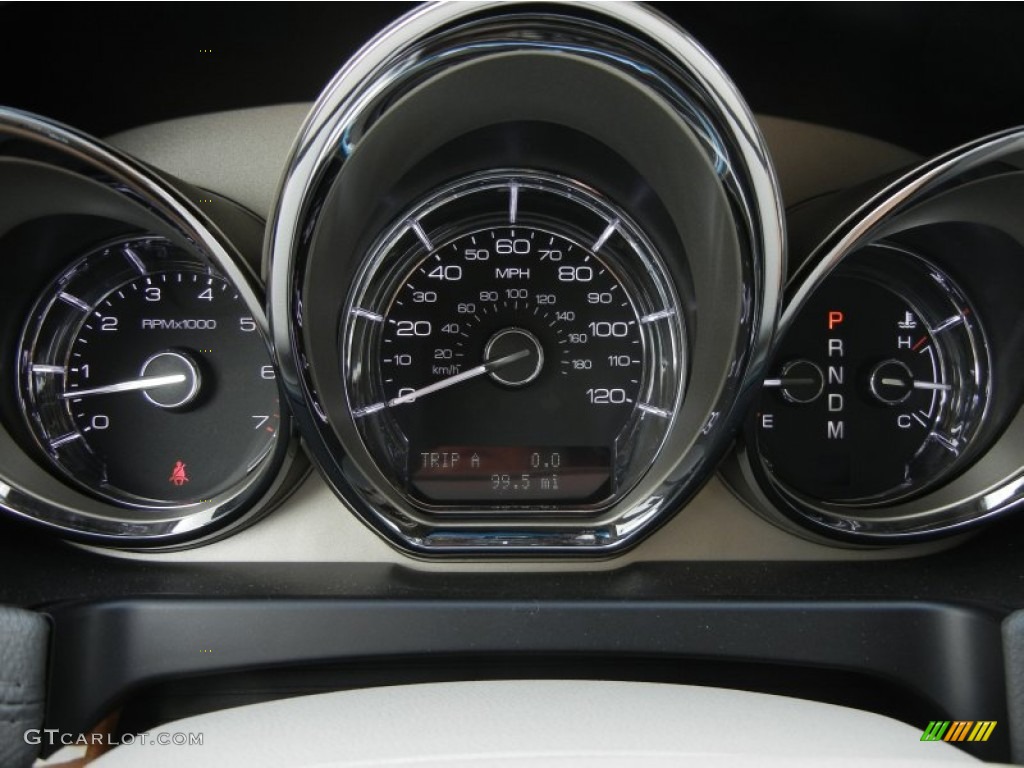 2012 Lincoln MKT FWD Gauges Photo #61366842