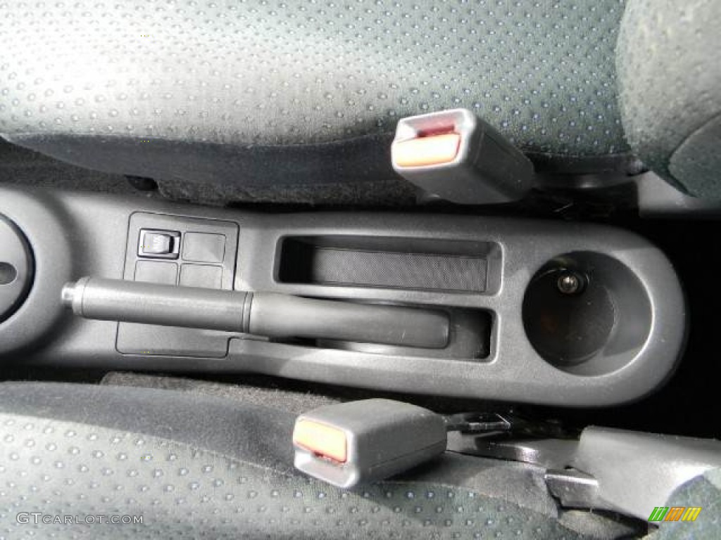 2007 Yaris 3 Door Liftback - Blazing Blue Metallic / Dark Charcoal photo #28