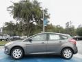 2012 Sterling Grey Metallic Ford Focus SE 5-Door  photo #2