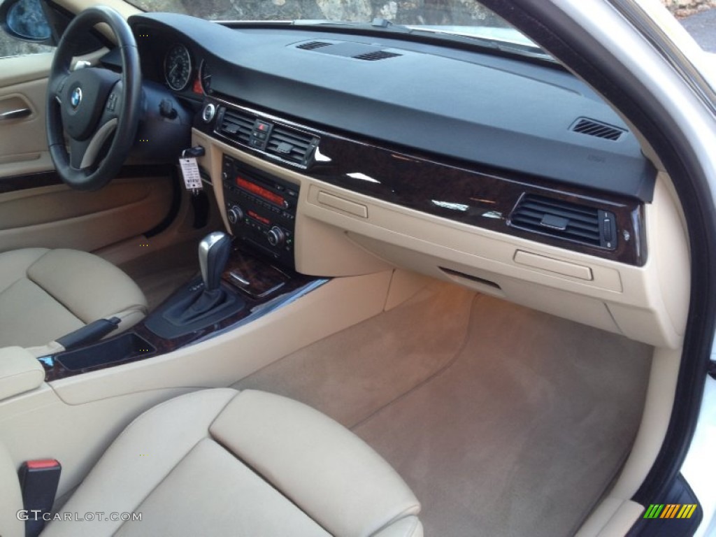2008 3 Series 335i Sedan - Alpine White / Beige photo #21