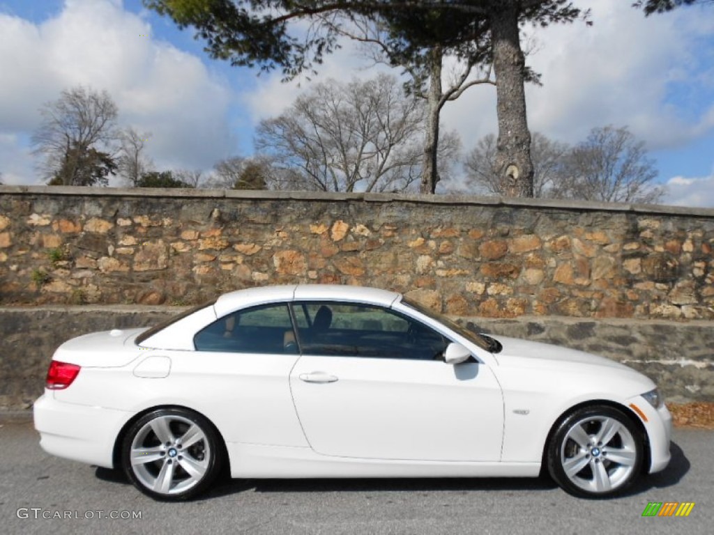 2008 3 Series 335i Convertible - Alpine White / Saddle Brown/Black photo #3