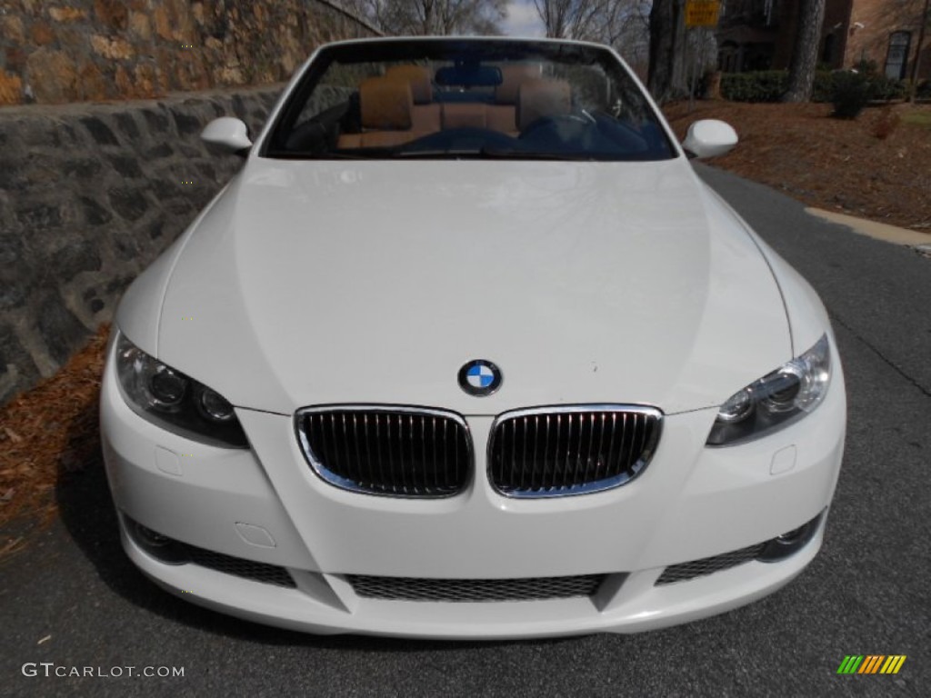 2008 3 Series 335i Convertible - Alpine White / Saddle Brown/Black photo #5