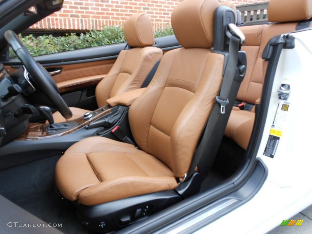 2008 3 Series 335i Convertible - Alpine White / Saddle Brown/Black photo #7