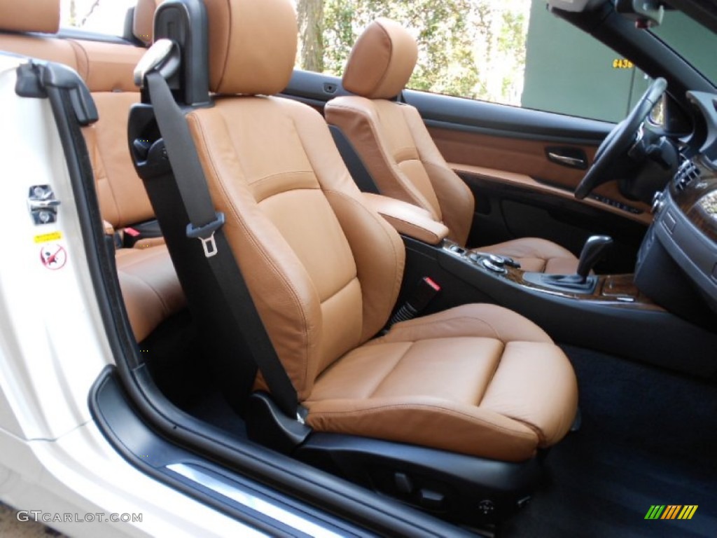 2008 3 Series 335i Convertible - Alpine White / Saddle Brown/Black photo #8