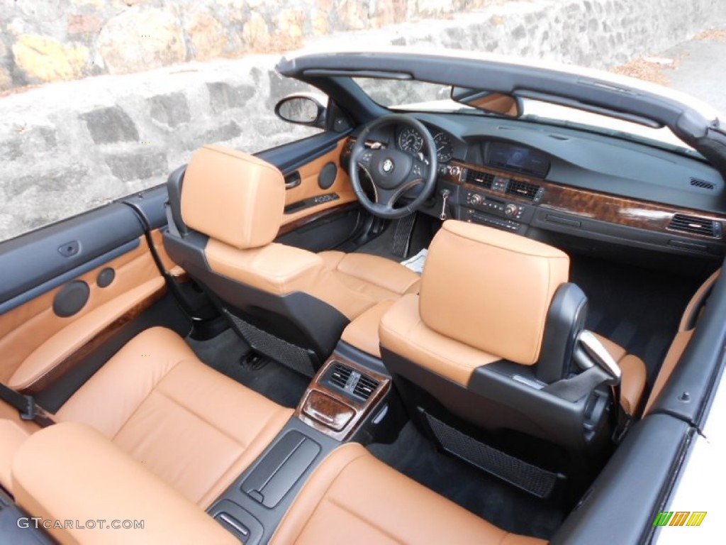 2008 3 Series 335i Convertible - Alpine White / Saddle Brown/Black photo #21