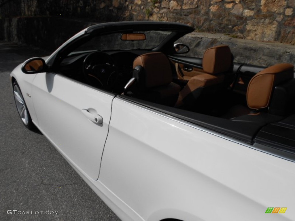 2008 3 Series 335i Convertible - Alpine White / Saddle Brown/Black photo #23