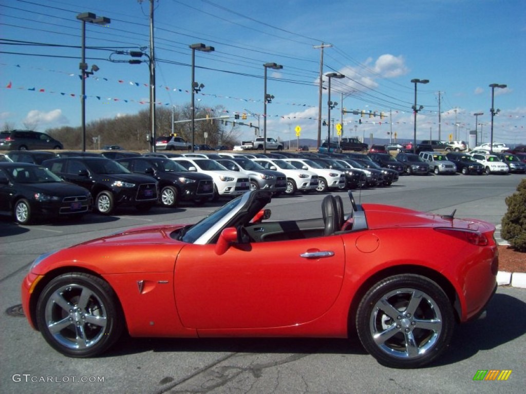 2008 Brazen Orange Pontiac Solstice Gxp Roadster #61345111 Photo #11 