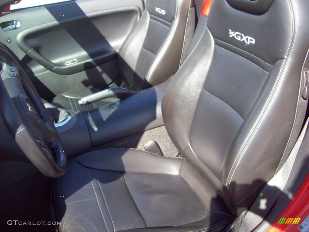 2008 Solstice GXP Roadster - Brazen Orange / Ebony photo #13