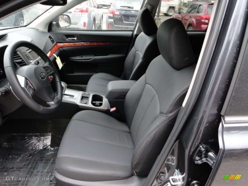 Off Black Interior 2012 Subaru Outback 2.5i Limited Photo #61369643