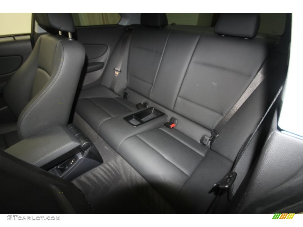 2009 1 Series 128i Coupe - Alpine White / Black photo #15