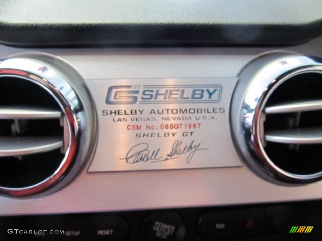 2008 Ford Mustang Shelby GT Coupe Marks and Logos Photo #61370378