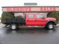 Red - F250 Super Duty XL Crew Cab 4x4 Chassis Photo No. 3