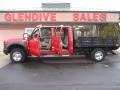 Red - F250 Super Duty XL Crew Cab 4x4 Chassis Photo No. 9