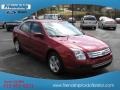 2009 Redfire Metallic Ford Fusion SE V6  photo #4