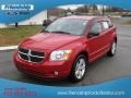 2011 Inferno Red Crystal Pearl Dodge Caliber Mainstreet  photo #2