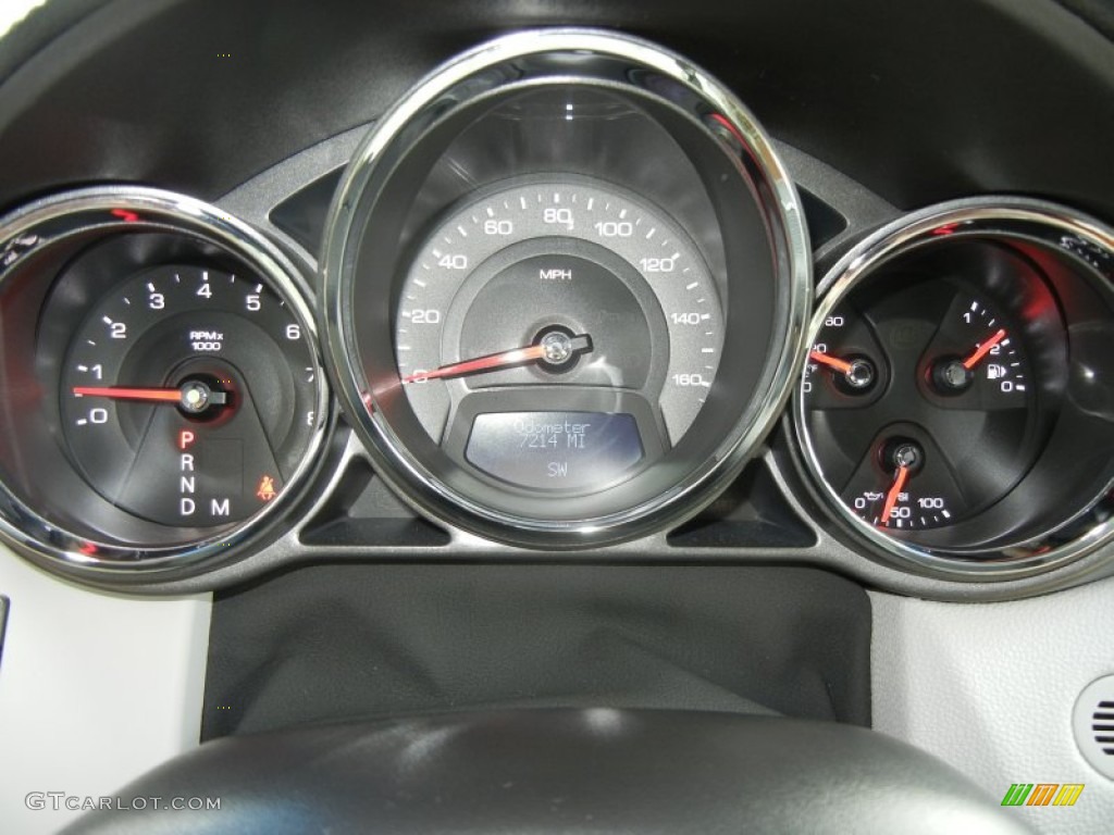 2011 Cadillac CTS Coupe Gauges Photo #61372749