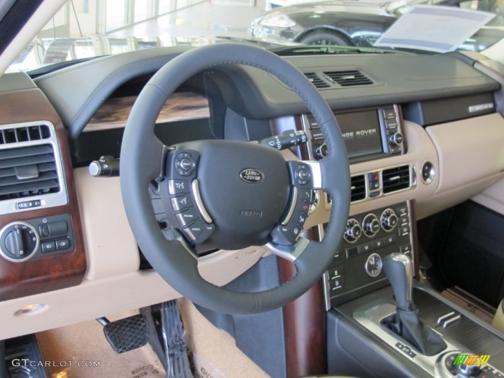 2012 Land Rover Range Rover HSE Parchment Dashboard Photo #61373096