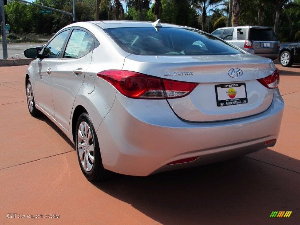 2012 Elantra GLS - Silver / Gray photo #3