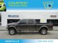 2006 Dark Stone Metallic Ford F250 Super Duty Lariat FX4 Off Road Crew Cab 4x4  photo #1