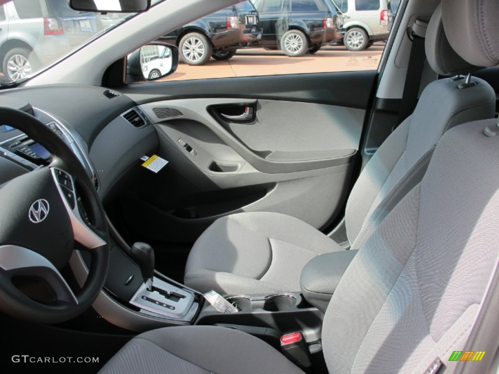 2012 Elantra GLS - Silver / Gray photo #5
