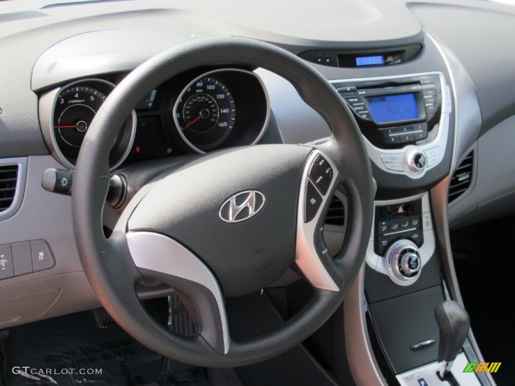 2012 Elantra GLS - Silver / Gray photo #6