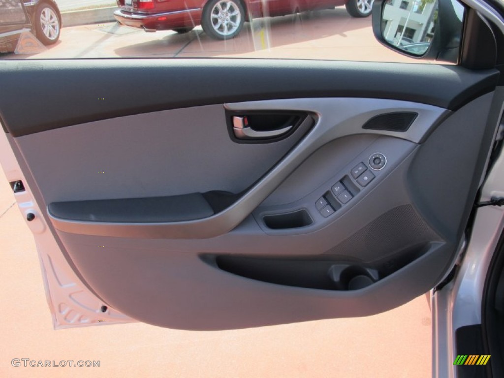 2012 Elantra GLS - Silver / Gray photo #7
