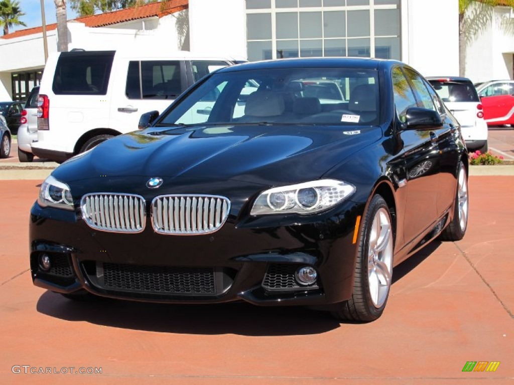 Jet Black BMW 5 Series