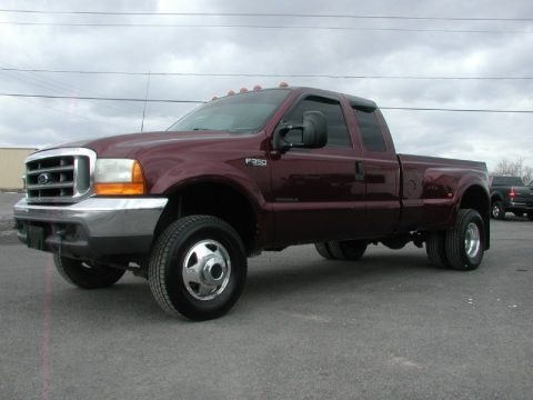 2000 Ford F350 Super Duty XLT Extended Cab 4x4 Dually Data, Info and Specs