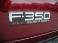 2000 Dark Toreador Red Metallic Ford F350 Super Duty XLT Extended Cab 4x4 Dually  photo #23