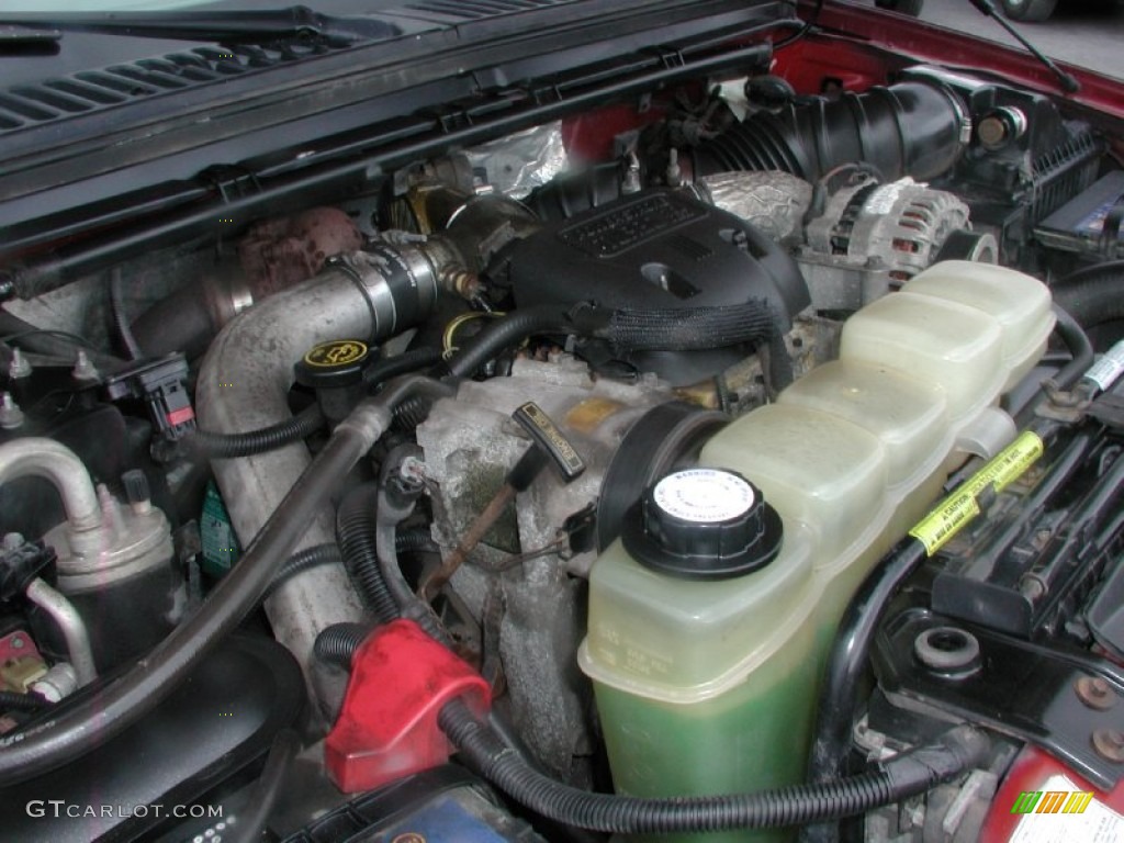 2000 Ford F350 Super Duty XLT Extended Cab 4x4 Dually 7.3 Liter OHV 16V Power Stroke Turbo Diesel V8 Engine Photo #61373799