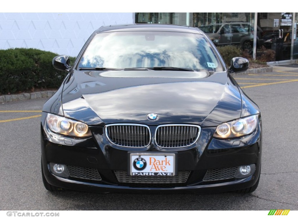 2010 3 Series 335i xDrive Coupe - Black Sapphire Metallic / Black photo #2