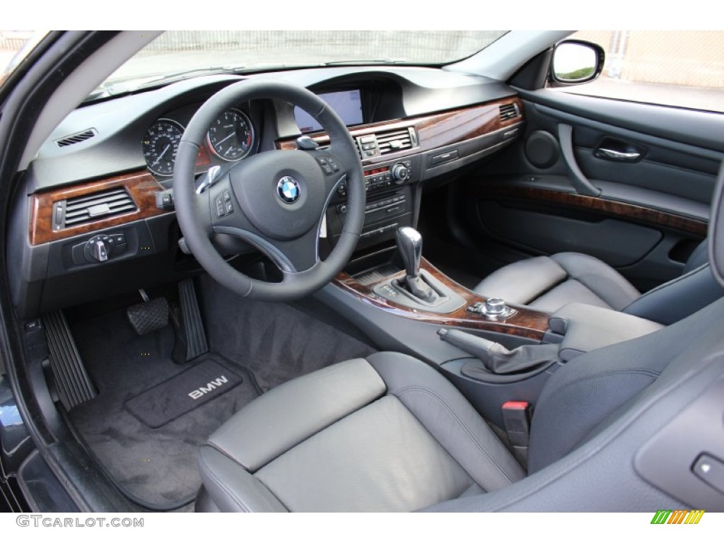2010 3 Series 335i xDrive Coupe - Black Sapphire Metallic / Black photo #10