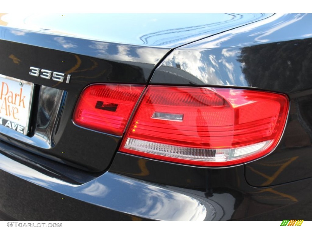 2010 3 Series 335i xDrive Coupe - Black Sapphire Metallic / Black photo #22