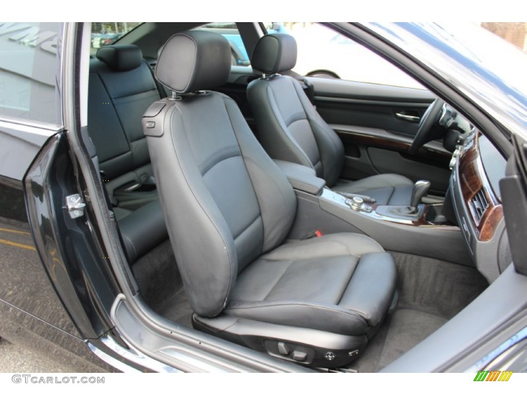 2010 3 Series 335i xDrive Coupe - Black Sapphire Metallic / Black photo #27