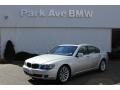 2008 Titanium Silver Metallic BMW 7 Series 750Li Sedan  photo #1