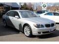 2008 Titanium Silver Metallic BMW 7 Series 750Li Sedan  photo #3