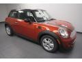 2012 Spice Orange Metallic Mini Cooper Hardtop  photo #6