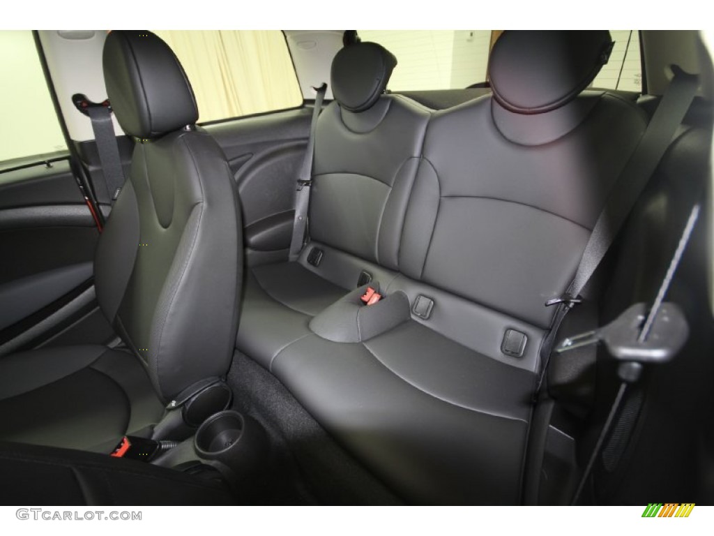 Carbon Black Interior 2012 Mini Cooper Hardtop Photo #61375251