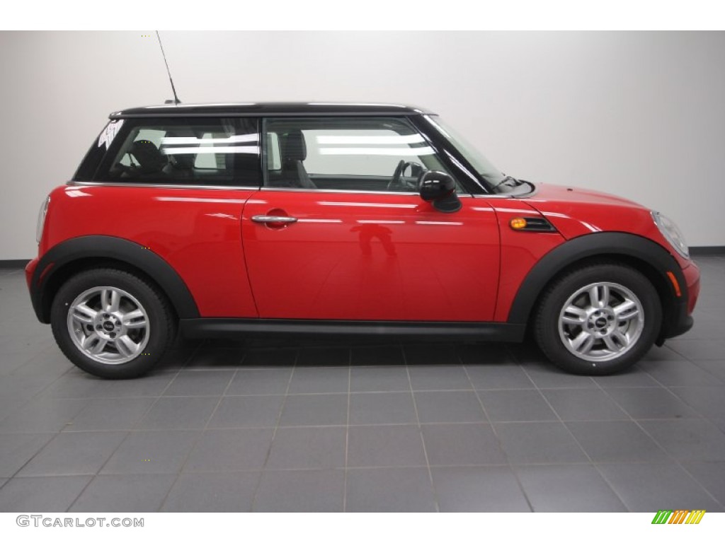 Chili Red 2012 Mini Cooper Hardtop Exterior Photo #61375371
